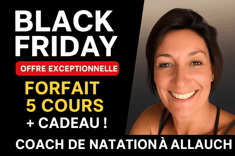 Black Friday : une offre exceptionnelle pour apprendre à nager